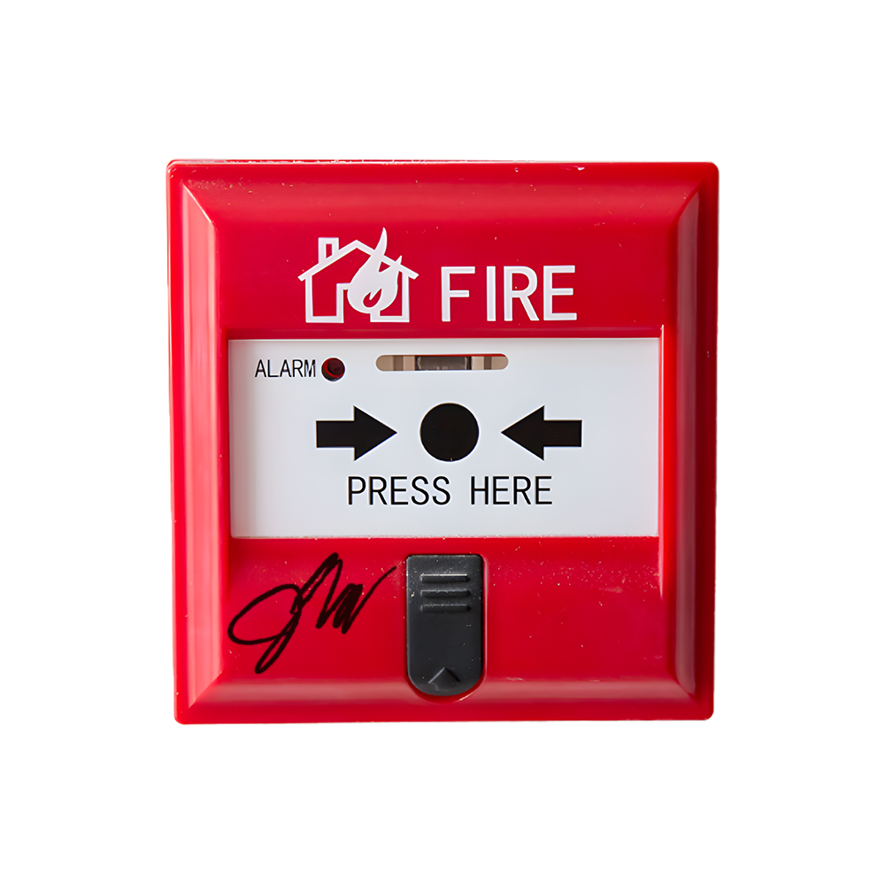 Jake Paul Signed Fire Alarm Switch